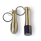 NAKUPENDA 2Pcs Permanent Match Flint Match Keychain Flint Fire Starter Emergency Survival Camping Keychain Lighter for Outdoor (No Oil Included)