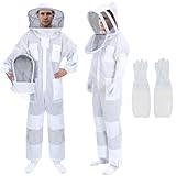 YORKING Ventilated Beekeeping Suit with Veils - M