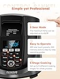Nuwave Duet Air Fryer and Electric Pressure Cooker Combo with 2 Switchable Lids, 300 FoolProof One-Touch Presets, Crisp&Tender Tech, 6QT Heavy-duty Stainless Steel Pot, 15+ Safety Features