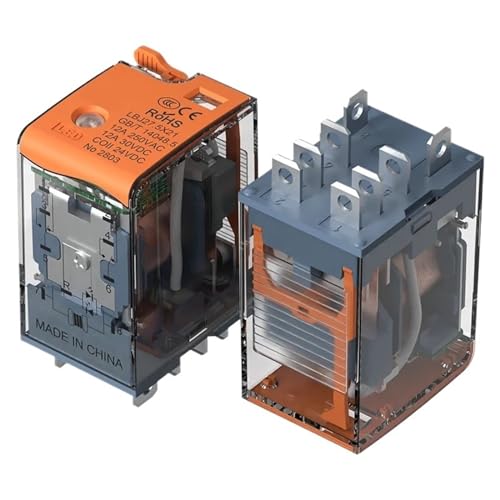 Relais intermédiare DC12V 8 pins avec isolation optimale des circuits - 4