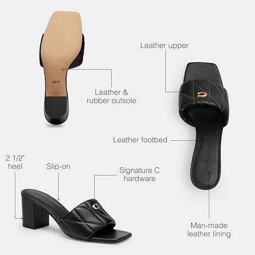 Coach Women's Holly Block Heel Sandal Platform3