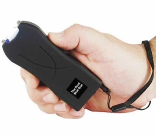 Runt 20 Million Volt Rechargeable Black Self Defense Hand Stun Gun With Holster #TOP1