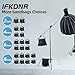 ifkdnr 8 Packs Sandbags, Heavy Duty Sand Bags with 16 PE Bags, Sand Bags with Buckle Straps for Support Light Stand, C Stand, Light Stand with Caster, More 2/4/6/8 Packs Sandbag to Choose.