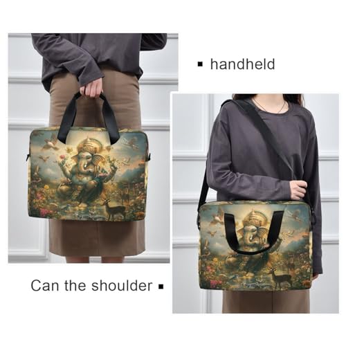 Funda para portátil 15.6 pulg con asa y correa miniatura 2