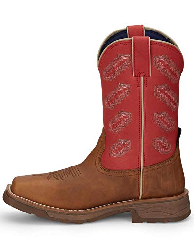 Tony Lama Men's Energy Waterproof Western Work Boot Composite Toe - Tw34003