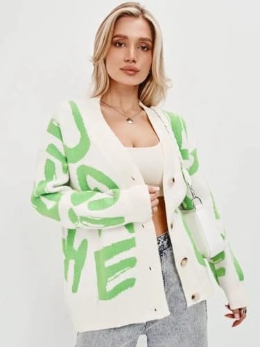 Image of JASCLS Women's Trendy Summer Long Sleeve Open Front Sweater Cardigans for Women