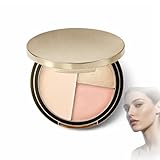 Three Color Matte Contour Palette – All Matte Face Powder for Nose Contour and Cheek Sculpting, Lightweight Blendable Texture for Natural Shadow Makeup and Long Wear, Compact Design