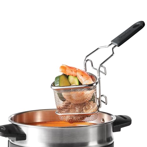 Starfrit - Starfrit 092508-006-0000 Fondue Basket, 3.7 Inch x 4.7 Inch x 4.7 Inch , Silver