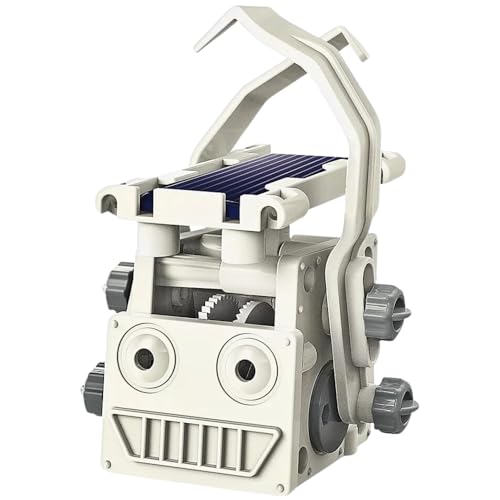 Green Science - 3-in-1 Mini Solar Robot Toys - STEM Toys Educational Kit for Kids - Solar Powered Climbing, Walking & Running Robots - DIY Science Experiment Toy for Learning & Fun