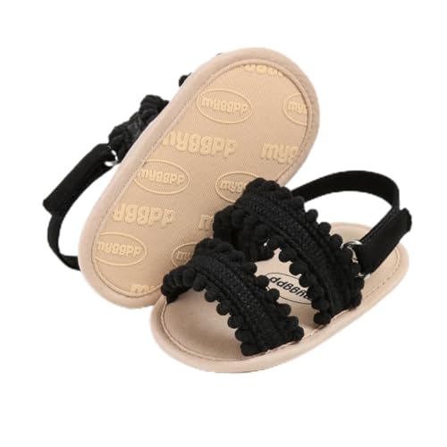Image of Meckior Infant Baby Girls Boys Summer Sandals Open Toe Lace Princess Dress Wedding Flats Shoes Newborn Toddler Soft Non-slip Sole First Walker Crib Shoes