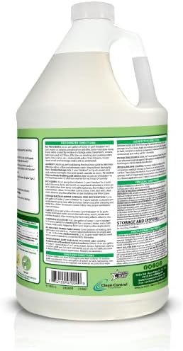 OdoBan Multipurpose Cleaner Concentrate, 1 Gal, Original Eucalyptus Scent - Odor Eliminator, Disinfectant, Flood Fire Water Damage Restoration