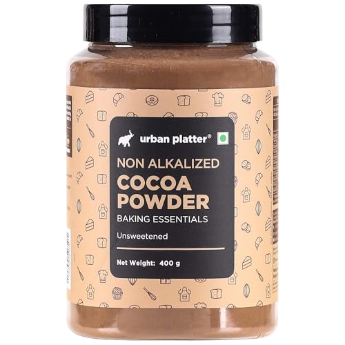 Urban Platter Natural Cocoa Powder-400G Pet Jar