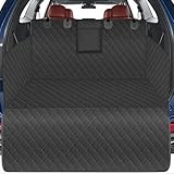 KFGHSHJH Cargo Liner for Dogs for Isuzu MU-X 2013-2025, Water Resistan Pet Trunk Cover Soft Cushion, Durable Dog Back Seat Mat with Bumper Flap Protector for SUVs,B