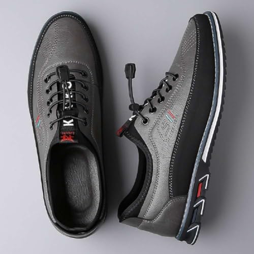 Image of Men's Oxford Business Casual Shoes Office Loafers Dress Comfort Driving Shoes