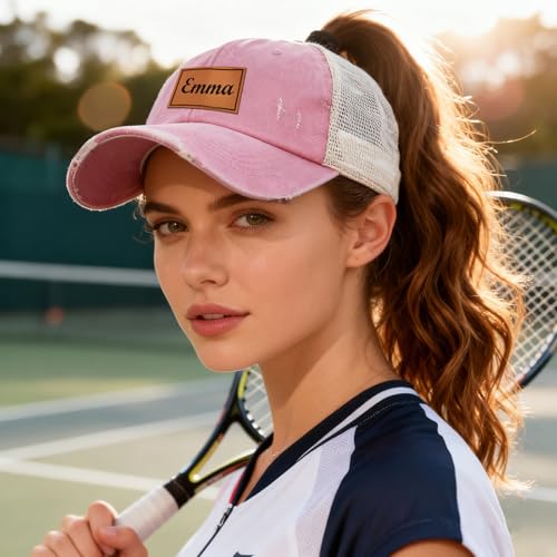 Gorra personalizada con abertura para coleta para mujer miniatura 2