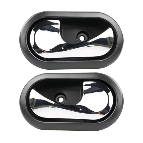 Adunsiaoto 2 Pièces Poignée Gauche/Droite 8200733848 8200733847, Poignée De Porte Intérieure De Voiture 8200733847, 8200733847 8200733848 Poignée De Porte...