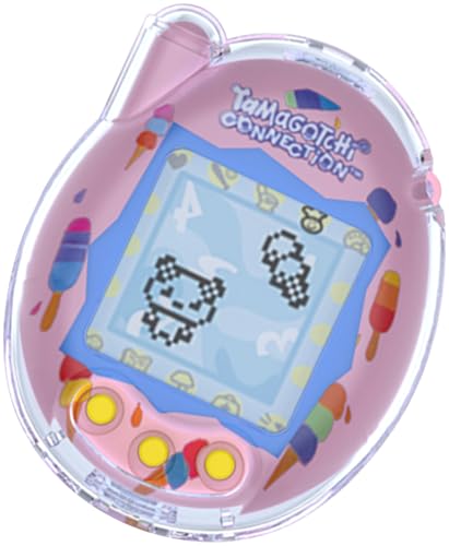 Geiomoo PC Case for Tamagotchi Connection Virtual Reality Pet, Flexible Scratch Resistant Protective Cover (Blue)