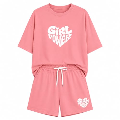 Image of SHODOX Womens Cotton Blend Printed Tshirt and Short Co-ords Set (Pack of 1)