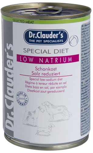 Dr. Clauder's | Variedad Dieta Light Super Premium | Alimento Húmedo para Perro | Dieta Específica | 6 x 400 Gr | (6x400Gr, Bajo En Sodio)