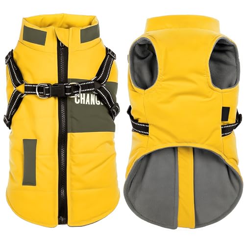 Oslueidy Dog Winter Jackets,Warm Dogs Coats Dogs Clothes Ref