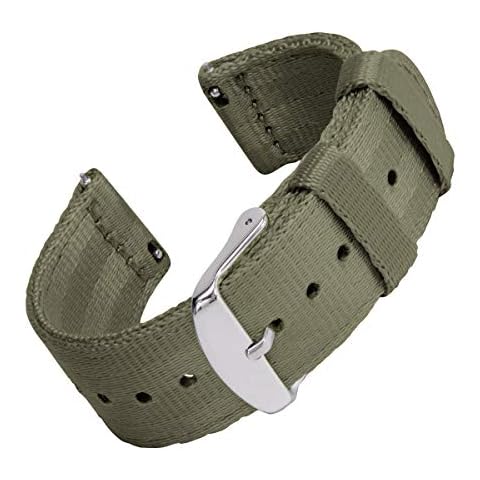Archer Watch Straps - Premium-Uhrenarmbänder aus Nylon-Sitzgurtmaterial Cover