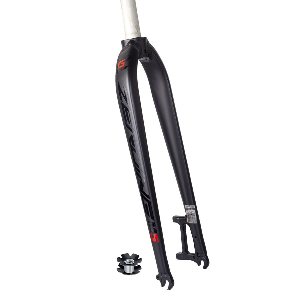 Fourches Rigides VTT 26" 27,5" 29" Universelle Fourche De Vélo en Alliage D'aluminium Ultralégère Tube Droit 1-1/8" Fourche Avant De Frein À Disque 9x100mm Libération Rapide(Black Label,29in)