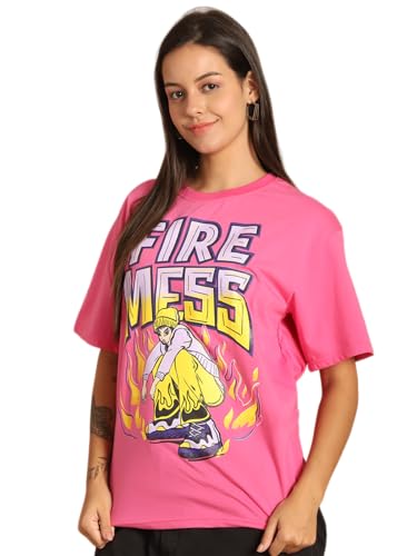 Image of Fabflee Women's Oversized Fit T-Shirt