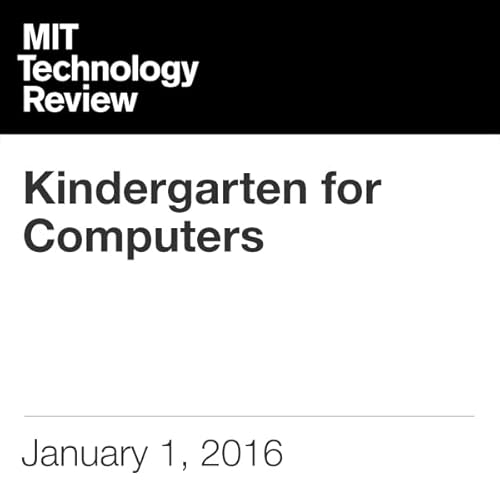 Kindergarten for Computers cover art