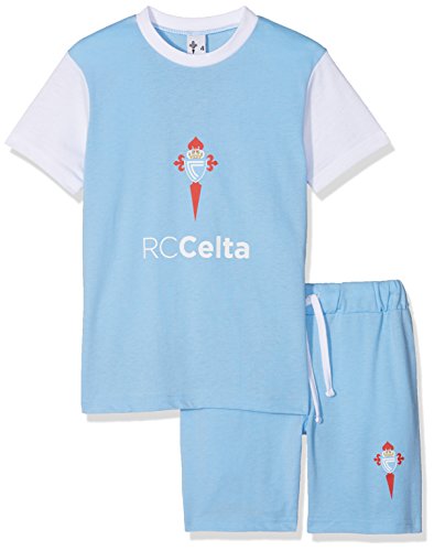 R.C. Celta de Vigo Pijcel Pijama Corta, Infantil, Multicolor