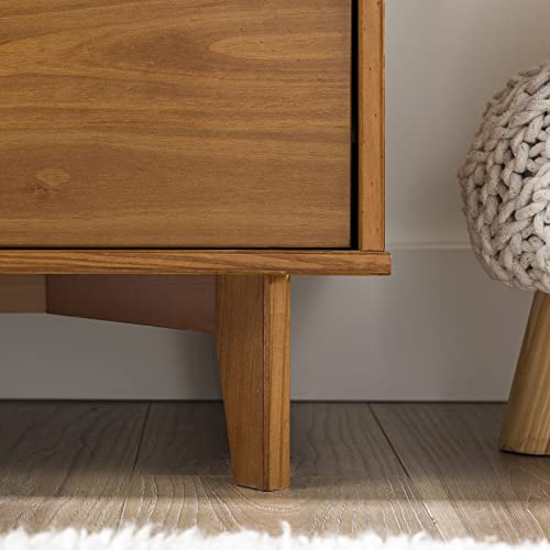 Home Accent Furnishings Transitional Farmhouse Framed 6-Drawer Dresser With Cup Handles - Caramel #TOP5