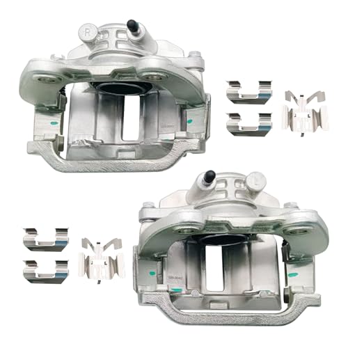 Image of 2 Pcs Rear Brake Caliper 18B4726 18B4727 Fit for 99-05 Chevy Silverado 1500 Astro Suburban 1500 Tahoe, 99-00 Cadillac Escalade, 99-02 GMC Sierra 1500 Yukon, Disc Brake Caliper w /Bracket