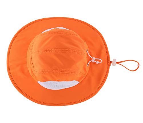 Home Prefer Kids Toddlers UPF50+ Wide Brim Sun Hat for Boy Girl UV Protection Beach Bucket Hat2