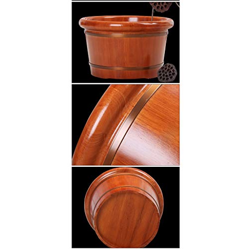 Cubeta de masaje para pies de madera BABYCE miniatura 3