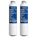 FOIRCEADAL DA29-00020B Water Filter Replacement for Samsung HAF-CIN/EXP, DA29-00020A/B, DA97-08006A-1, RF28HMEDBSR, RF263BEAESR, Pur Water Filter Accessories 2 Pack