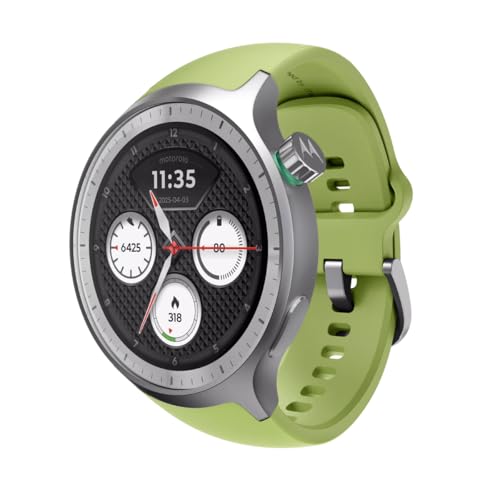 Moto Watch Premium Silver + Herbal Garden