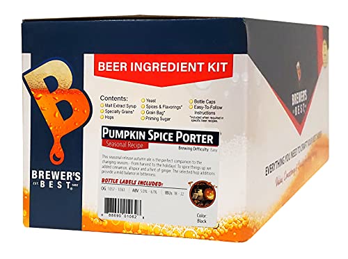 Brewers Best Pumpkin Spice Porter Beer Ingredient Kit