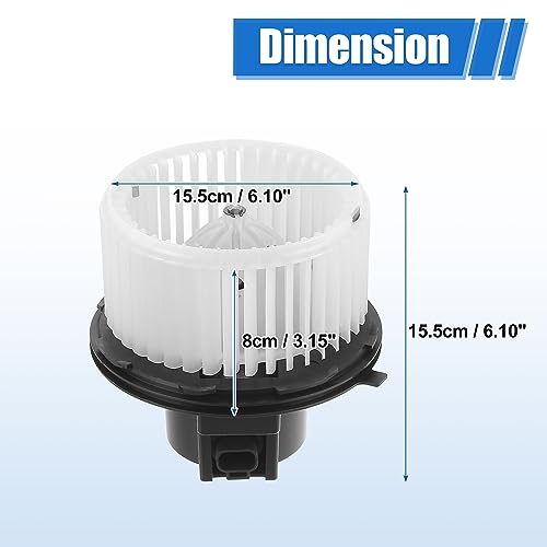 Image of X AUTOHAUX AC Heater Blower Motor HVAC No.89019321 for Chevy for GMC Sierra Yukon 2000-2006 for Cadillac Escalad 2002-2006