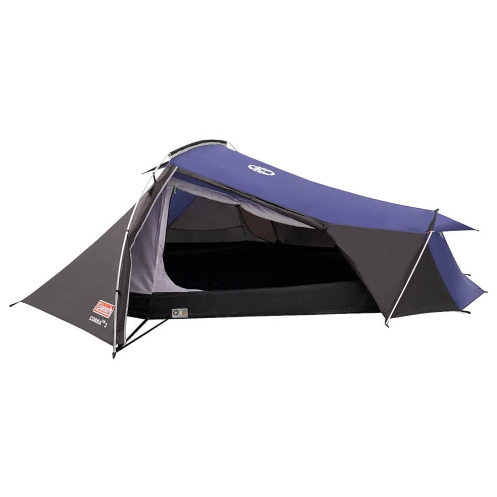 Coleman Cobra Backpacking Tent, Black, Blue, 3 Person : Amazon.ie