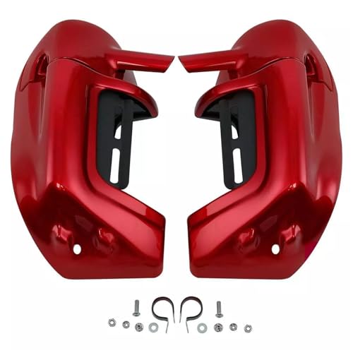 Boîtes à gants pour jambes ventilées inférieures de moto Harley Touring 1983-2013