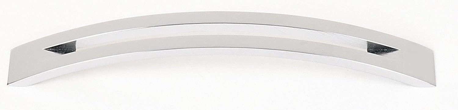 Alno A422-6-SN Slit Top Modern Pulls, Satin Nickel