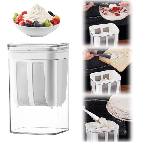 Azonee 1100ML Yogurt Strainer Ultra Fine Yogurt Filter Mesh Reusable Rice Tea Juicing Food Sieve Strainer Lactic Acid Bacteria Preservation Box