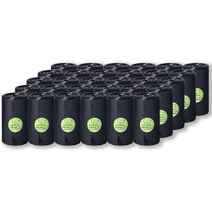 DREAM&GLAMOUR Bolsas para excrementos de perro, paquete económico, 300 bolsas fuertes para excrementos para perros, garantizadas a prueba de fugas