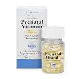 Premama Prenatal Vitamins for Women, Once-Daily Multivitamin Supplement, Includes Folate and DHA, Allergen-Free, 28 Vegan Capsules