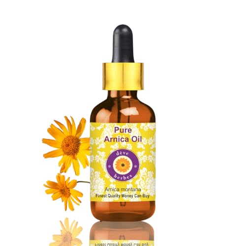 dève herbes Arnica Oil (Arnica Montana) with Glass Dropper |