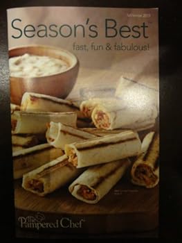 Paperback Pampered Chef Season's Best Fall/winter 2013 Book