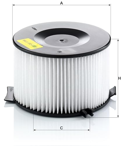 MANN-FILTER Cu 1738 Filtro Aria Cabina - Per Autovetture + Veicoli Commeriali - 3