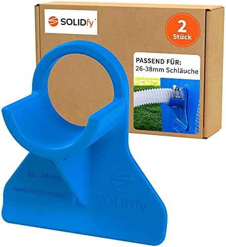 Tubo Flessibile Per Piscina Altone - 32 Mm, 15 Metri, Con Manicotto, Colore Blu