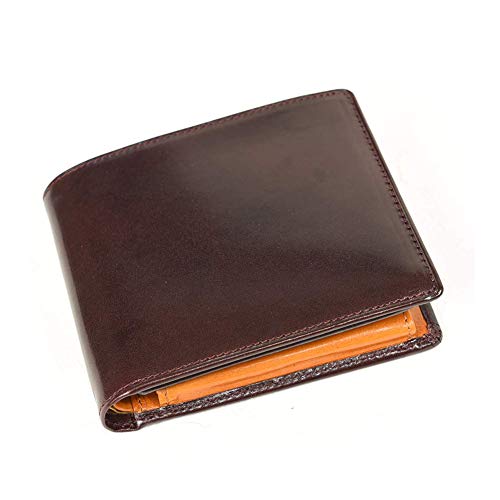 [オリーチェ/ORICE] 二つ折り財布 オリーチェレザー使用 財布 メンズ (08.[名入れ]バーガンディ)