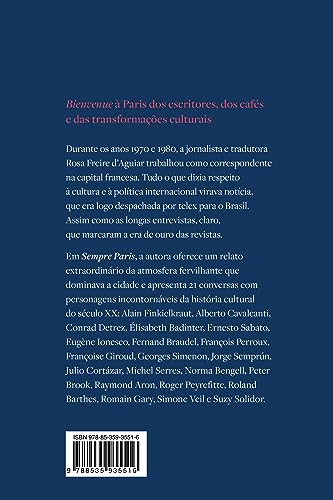 Sempre Paris: Crônica de uma cidade, seus escritores e artistas