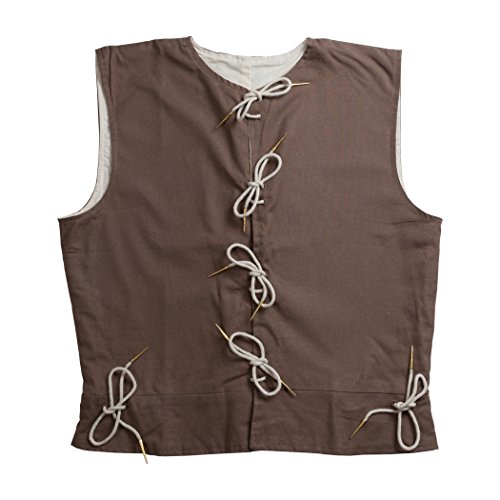 unisex-adult Waistcoat - MaroonWaistcoat - maroon